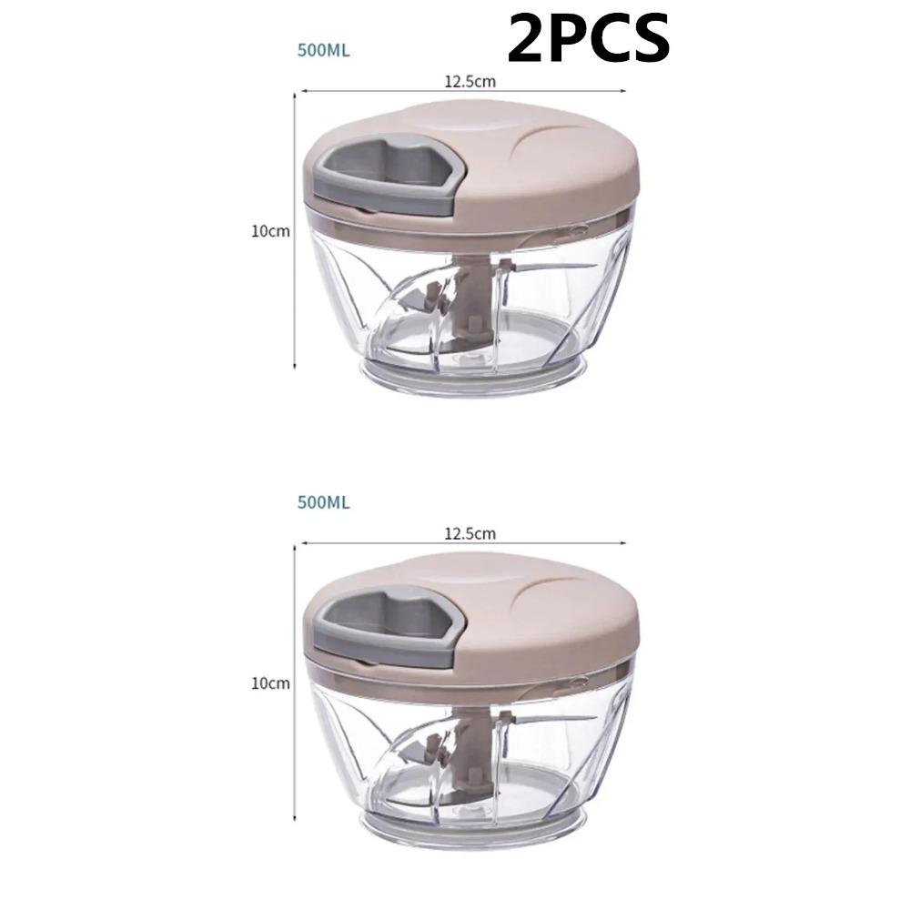 Kráječ na česnek 500/900 ml Ruční rotační kráječ zeleniny Kráječ Kráječ ovoce Drtič česneku Kuchyňské mixéry Mlýnek na maso