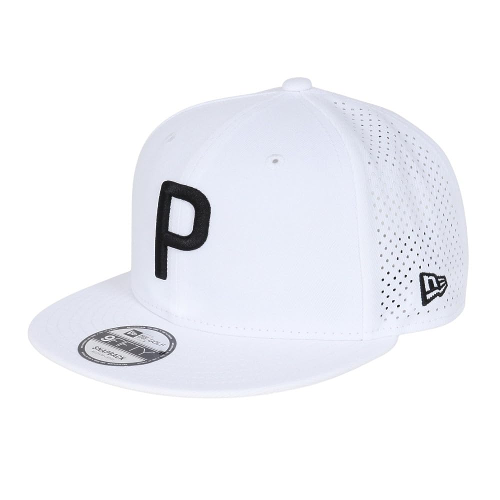 Golf PUMA x NEW ERA 9FIFTY P Cap White _02771302_Puma