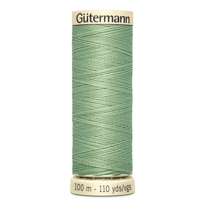 Lot de 5 bobines 100m Fil 100% polyester Gutermann Ref 788988 - Att 914 - cèdre clair
