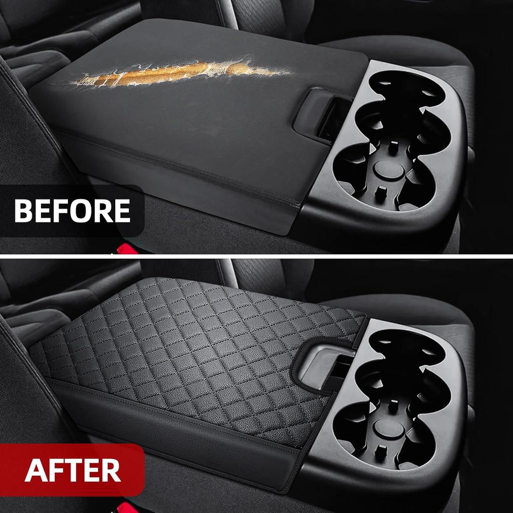 Center Console Cover Fit For Silverado Tahoe Sierra Yukon Suburban 2007-2013 Jump Seat Console, Car Armrest Seat Box Cover, Car Arm Rest Covering,