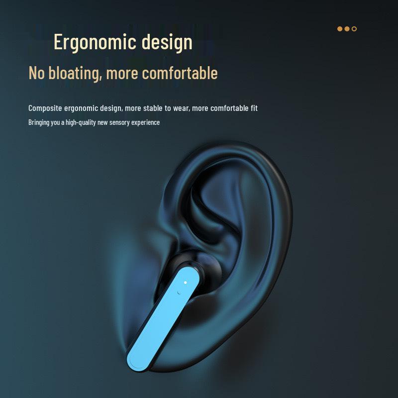 S20 Bluetooth TWS Touch Semi-In-Ear Wireless Headset with Digital Display