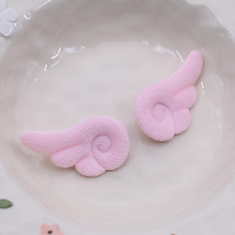 1 Paire Petites Ailes d'Ange Broche Style Japonais Doux Décor Vêtements Y2K Accessoires Peluche Sac Chapeau