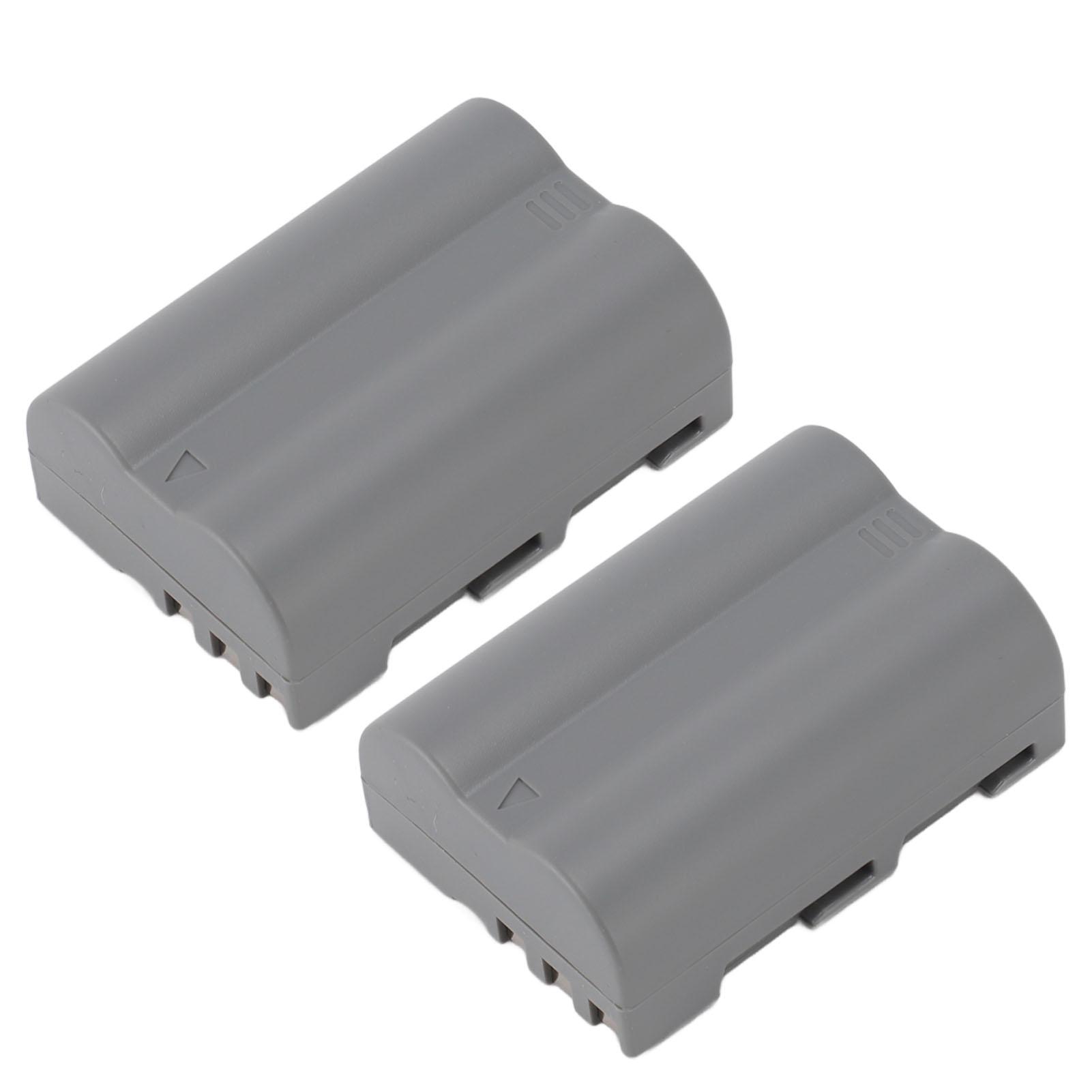 

2 шт. сменная литиевая батарея для камеры емкостью 2750 мАч для Nikon D50 D70 D70s D80 D90 D100 D200