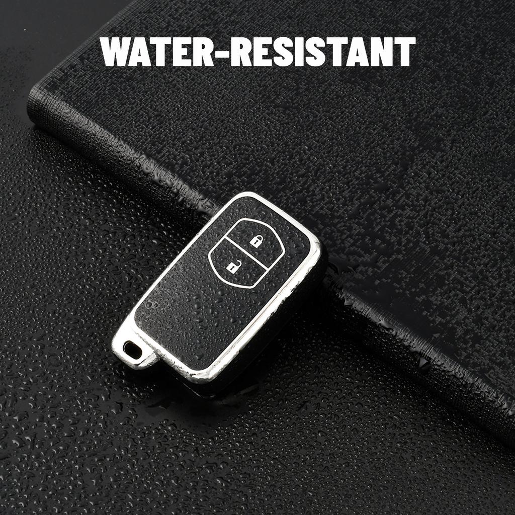New TPU Car Remote Key Case Cover for Toyota Aqua RAV4 Land Cruiser Camry Prado Corolla Prius Cover Keyless Remote Fob 2 Buttons