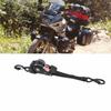 Stretching up to a maximum length of 3m Ratchet Tie Down Straps Black Trailer Straps  for Jet Ski
