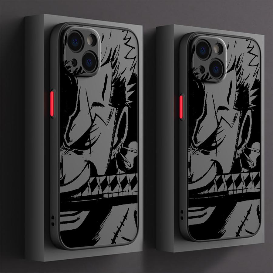 Θήκη Κινητού Anime One Piece Boy Μαύρη Άκρη για Apple iPhone 13 Pro 12 Mini 16 11 Max 14 11 16e 15 XR XS