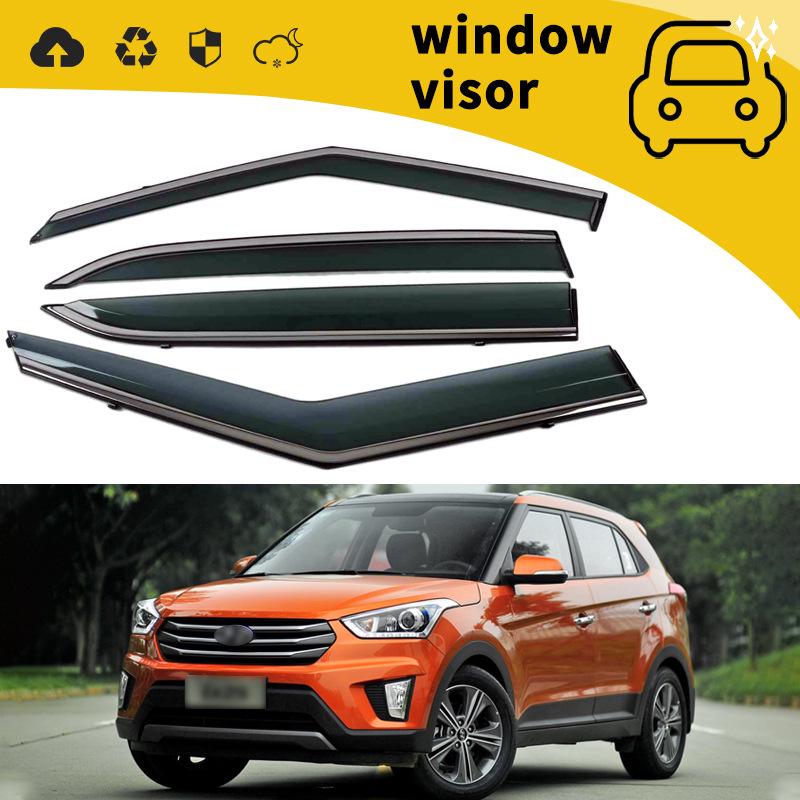 Hyundai IX25 (2014-2020) Rain Guards Window Visors - Car Rain Deflectors & Trim Accessories