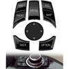 Multimedia IDrive Knob Control Button Fit for BMW 1 3 5 X1 X3 X5 X6 F10 F20 F22 F25 F30 F34 F36 Some Models, Media Radio Controller Knob Set Replace