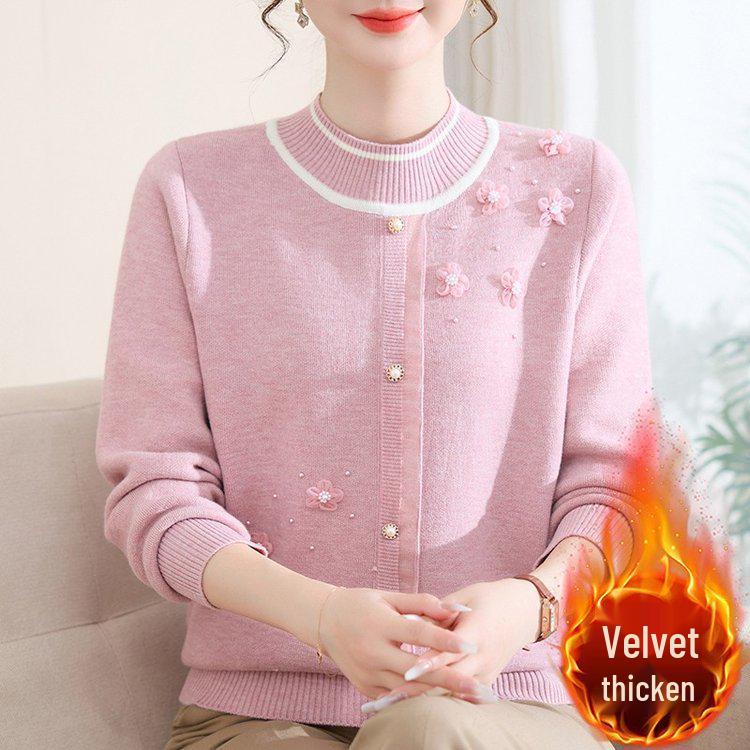 

Cozy Winter Velvet Sweater for Moms XL (suggested 90-105 lbs)