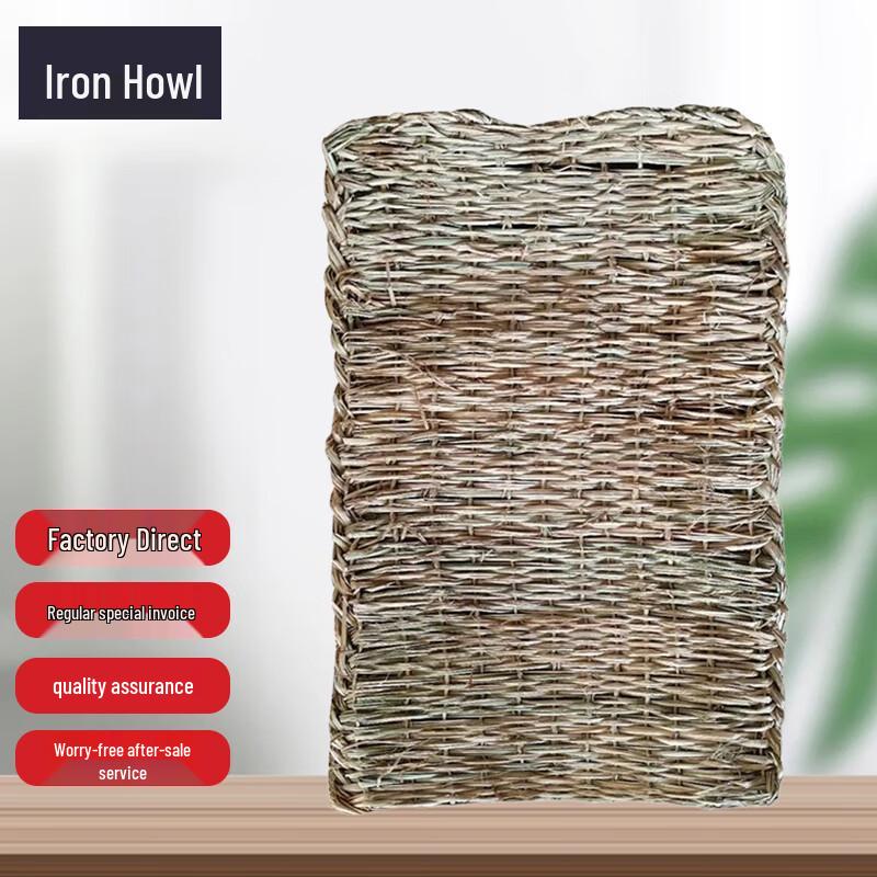 Straw Woven Bags for Flood Control & Road Insulation (100-Pack)