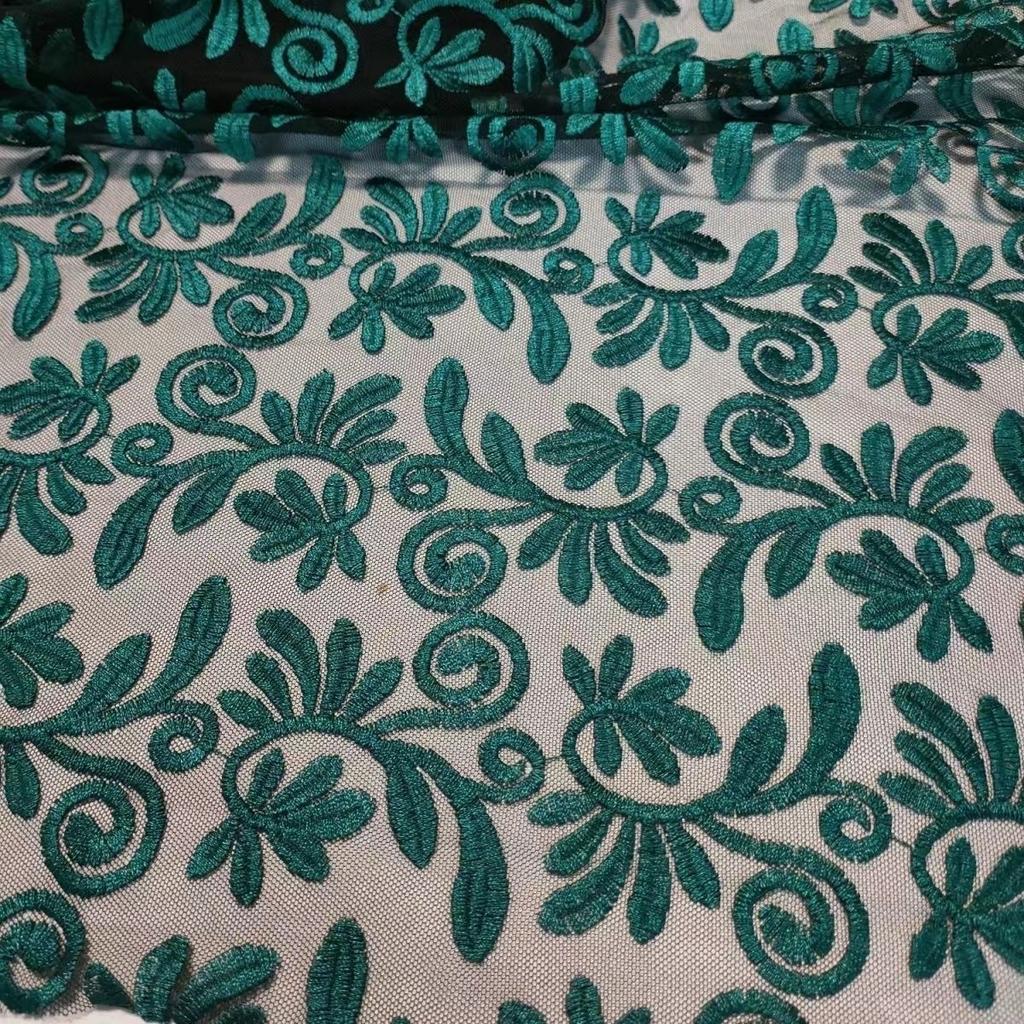 New summer high-end embroidered sequin lace fabric suitable for wedding dresses formal gowns and designer clothing fabrics