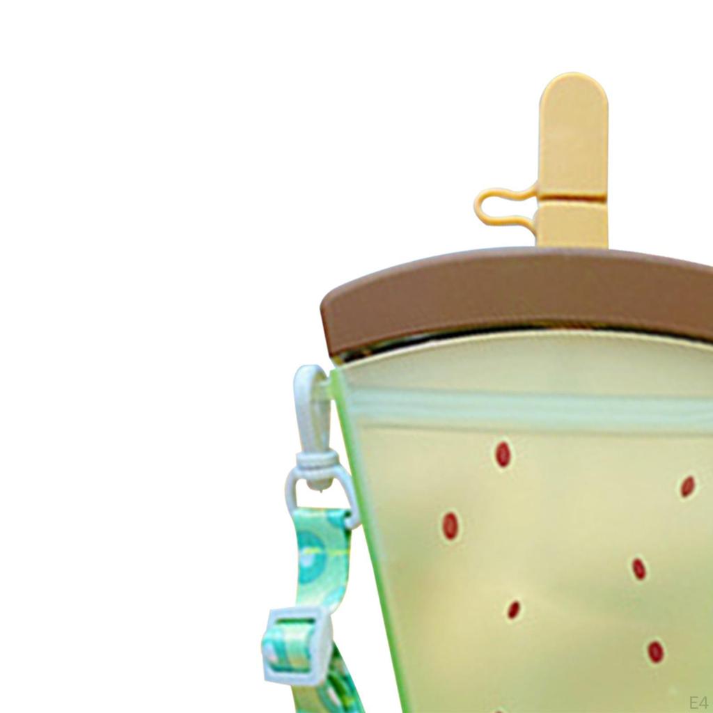 Creative 500ml Water Bottle with Straw for Outdoor Activities