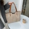 2026 Korean Style Tote Bag - Large Capacity Vintage Shoulder Bag for Women Simple Commuter Purse Hand Bag