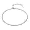 925 Sterling Silver Fashion Floral Bracelet Gift Jewelry