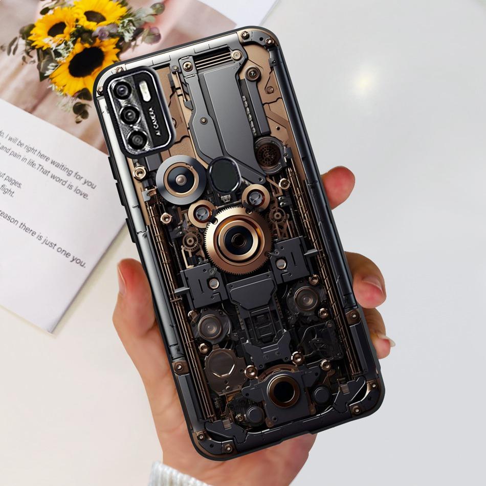 For ZTE Blade A7s 2020 Case Zte A7020 Blade A7s 2020 Fashion Cool Pattern Black Silicon Soft Phone Cases