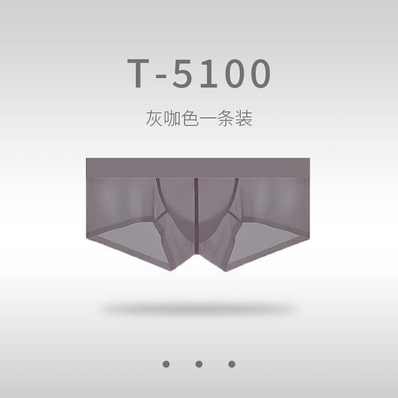 Men'S Panties Sexy Thin Sheer See Through Low Waist Mini Boxer Big U Bulge Pouch Sheath Underwear Man Elastic Lingerie