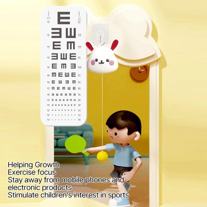Table Tennis Trainer Portable Table Tennis Exerciser Cute Indoor Hanging Table Tennis Trainer for Parent Child Durable