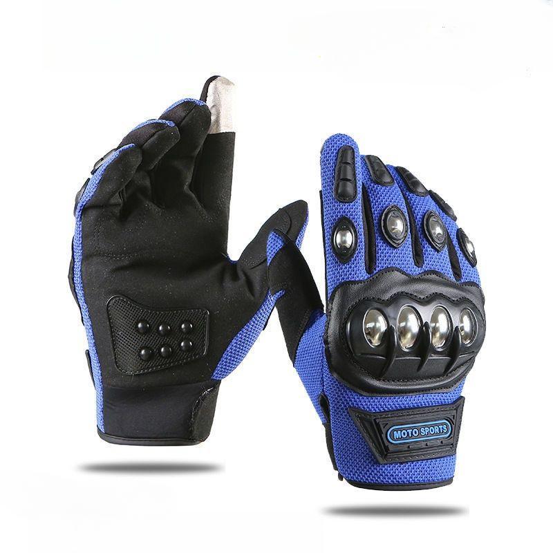 New Riding Full Finger Gloves Winter Men Motorcycle Fighting Boxing Fitness Rider Steel Shell Protection Protection Gloves