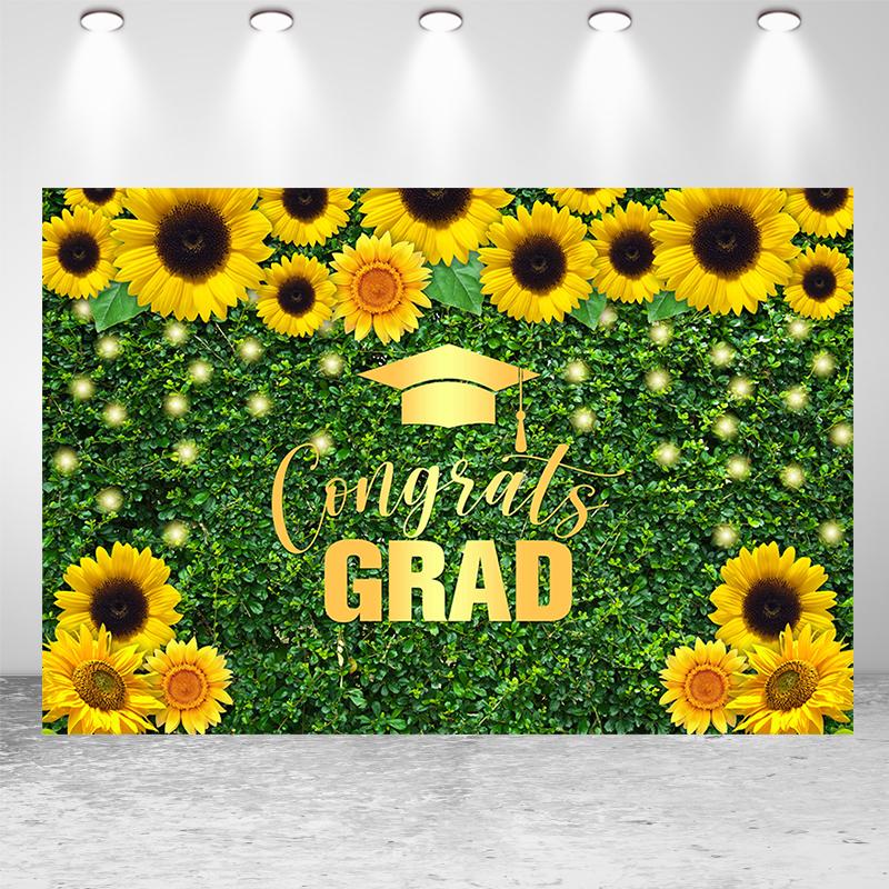 2025 Graduation Season Background Banner Bachelor's Cap Balloon Party Decorative Background Photography Background