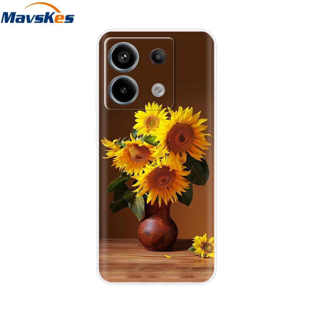 Etui do Xiaomi Redmi Note 13 Pro 5G Urocze Serduszko Miłości Silikonowe Miękkie Pokrowiec na Telefon Dla Redmi Note 13 5G Coque Etui Redmi Note13 Przezroczyste