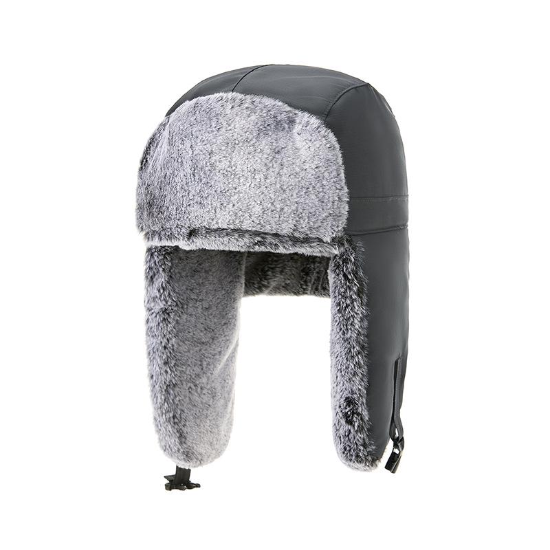 

Autumn-Winter Warm Windproof Hat with Ear Protection for Seniors