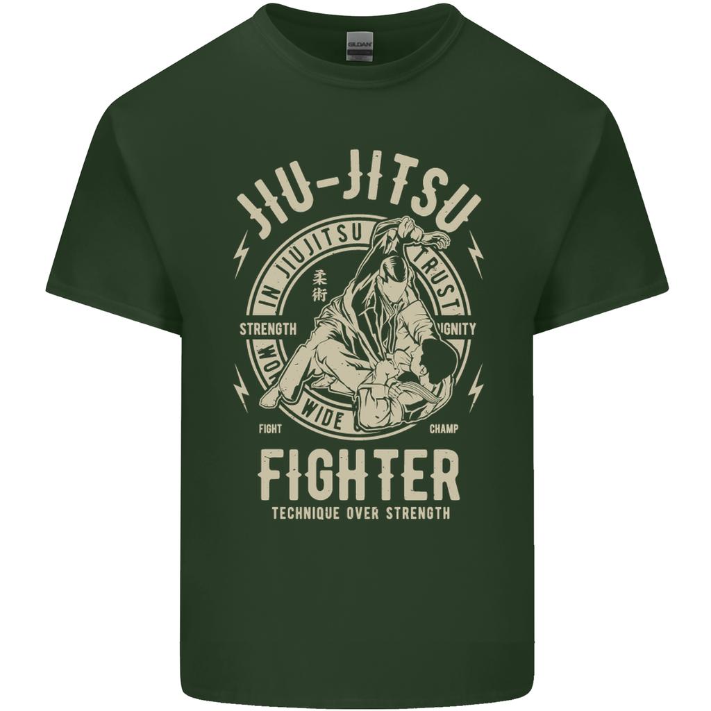 Jiu Jitsu Fighter Mixed Martial Arts MMA Unisexs Light Cotton TShirt