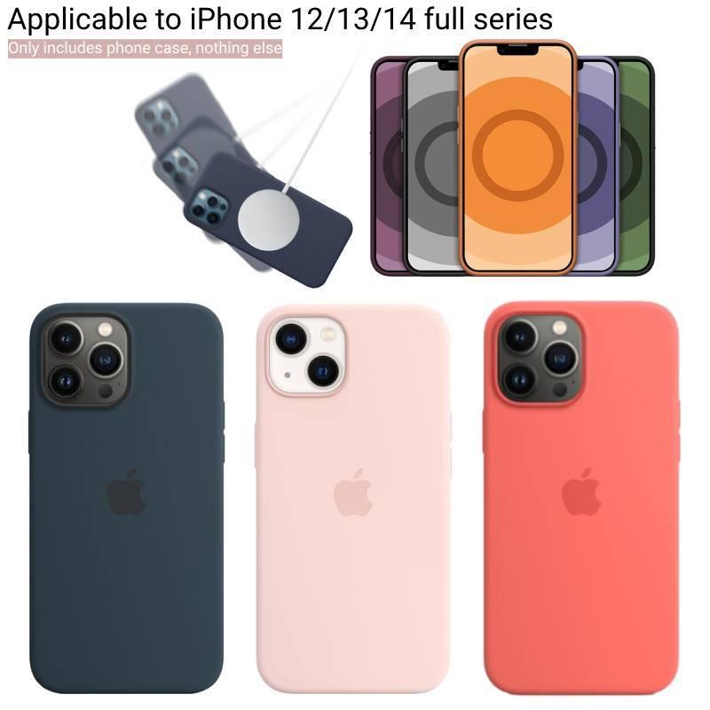 Iphone13 Liquid Silicone Official Magsafe Apple 13 Promax Magnetic Animation Case