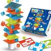Educational Toy Toy Balance Game Where You Cooperate To Build a Tower Brain Training 2 or More People 6 Years Old or Older
