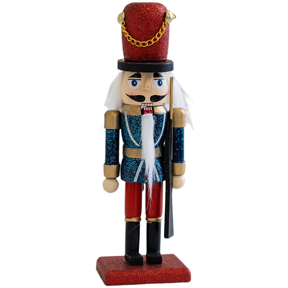 Christmas Party 16cm Christmas Figure Classic Nutcracker Ornament Nutcracker Decoration Elegant European Style