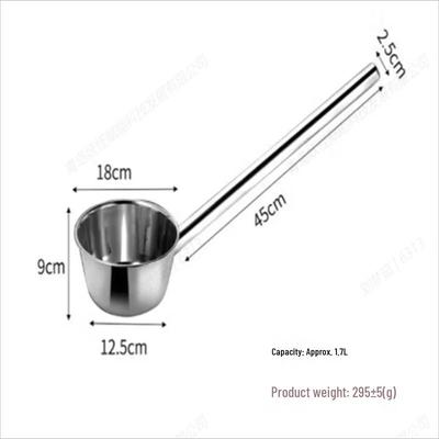 Long Handle Stainless Steel Soup Ladle