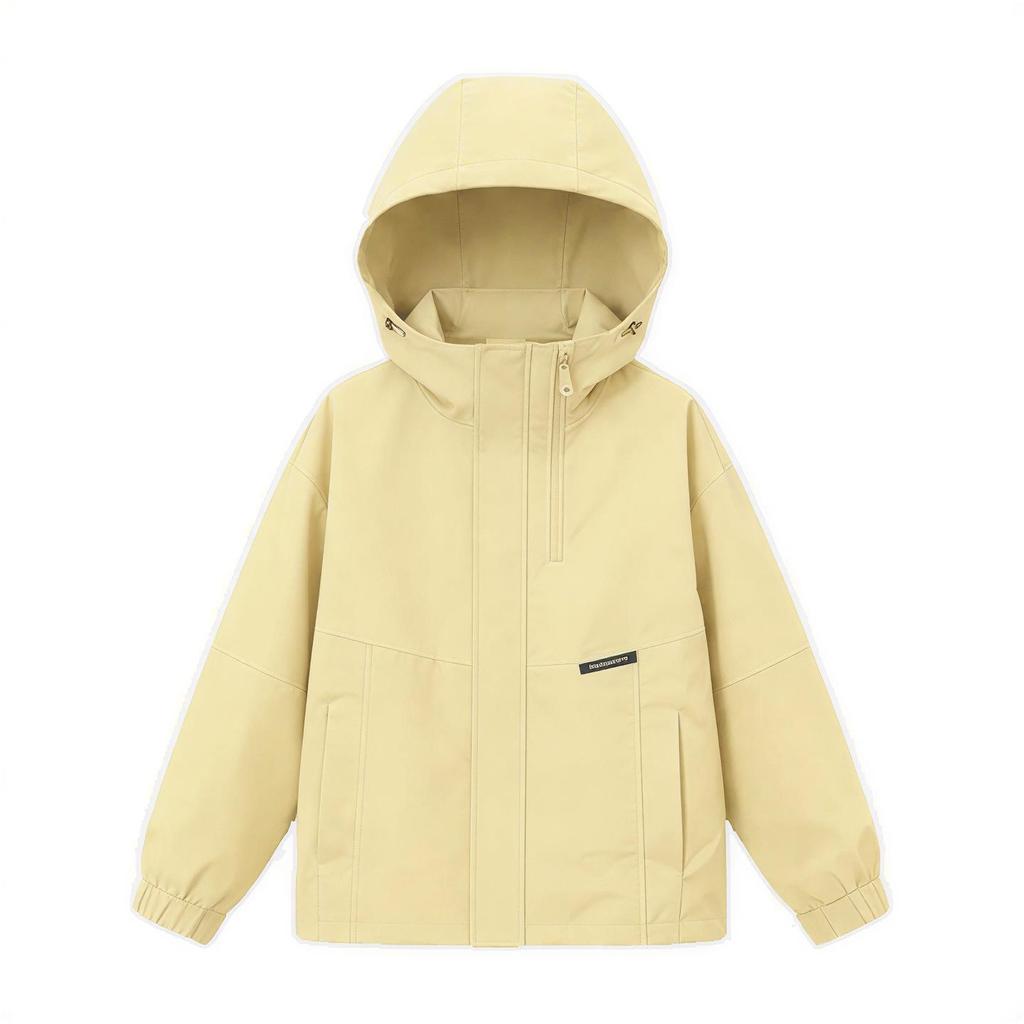 2026 Girls' Spring & Autumn Windbreaker Raincoat - Casual Loose Jacket Sportswear Top