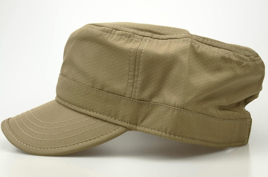 RF Military Work Large XXL Includes Lightweight Men's Cap, Size, (60-65cm), Mesh, Quick-Drying, (Khaki)