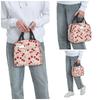 Cartoon Fruit Watermelon Cherry And Pineapples Insulated Lunch Bag Cooler Thermal Food Box Tote Portable Lunch Boxes Container