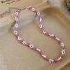 Colorful Summer Acrylic Bead Necklace – Simple, Fashionable, High-End Clavicle Jewelry