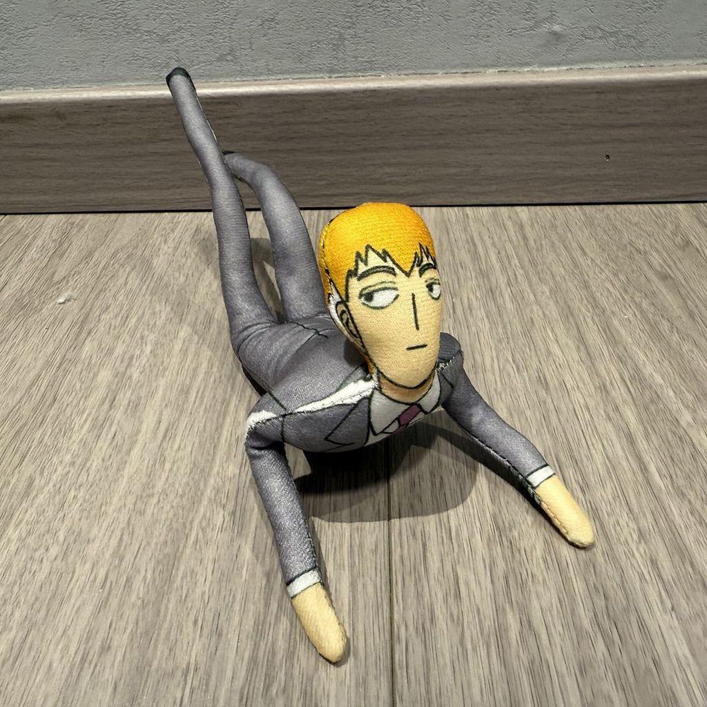 Mob Psycho 100 Spirit Power 26cm Plush Doll With Fiber Cotton Filling For Collectors