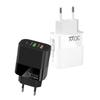 30W PD20W + QC3.0 Mobile Charger: 1 Type-C & 2 USB Ports, Fast Charging, EU/US/UK Compatible