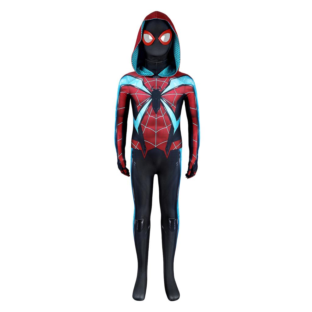 Kids Dark Red Cosplay Costume for Role Play and Dress Up Party