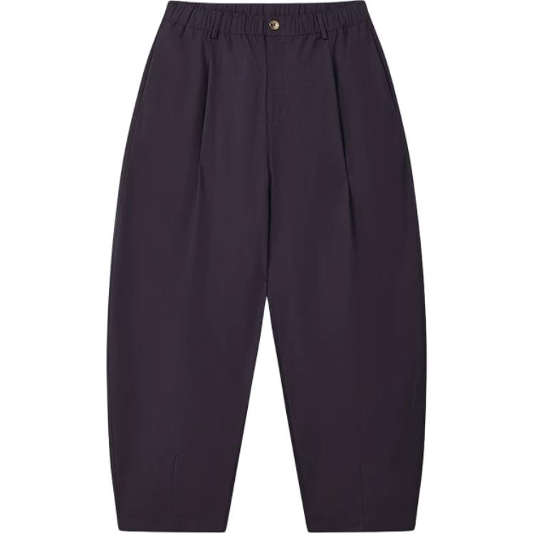 

New FILA ORIGINALE Knitted Sports Pants Men s Purple Deep Color F51M529801F-DP 180/88A/XL