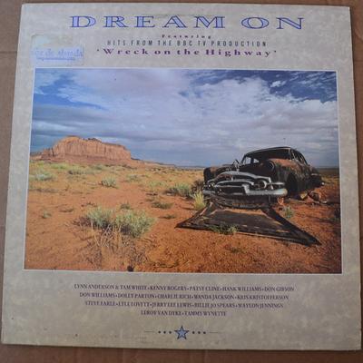 LP Record VARIOUS - Dream On - Featuring Hits From The  REB769 BBC Records 1990 UK Folk Used