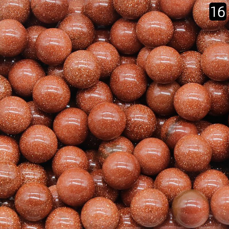 Perline Rotonde in Cristallo di Agata Senza Foro da 10mm - Materiale Semi-Prezioso per Gioielli Fai da Te