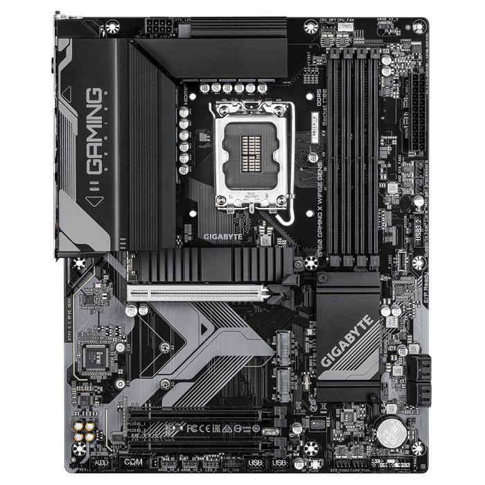 Carte Mère ATX - GIGABYTE - B760 Gaming X - Wi-Fi 6E - PCIe Gen5 - DDR5 5600 MHz