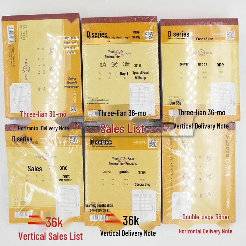 Youth League Multi-Column Cash Receipt Book - Two- to 23-Part Forms