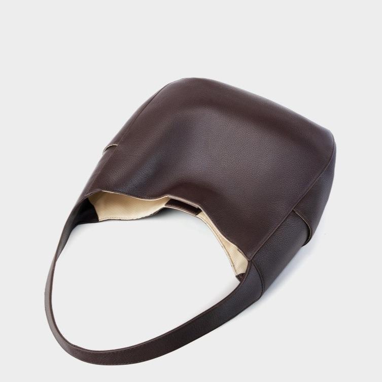 Genuine Leather Underarm Bag, Top-grain Cowhide Tote Bag, Shoulder Bag for Ladies.