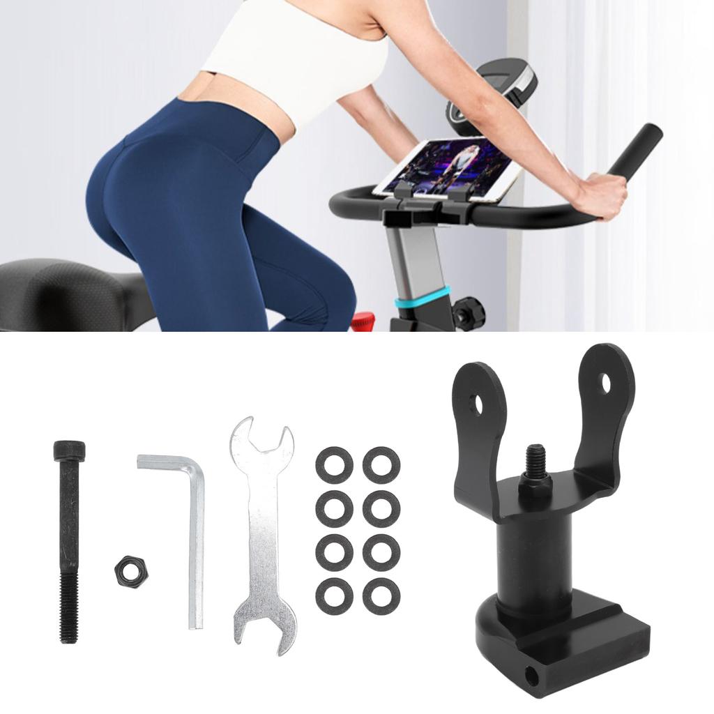 Stationary Bike Swivel Pivot Aluminum Rotatable Monitor Adjuster for Peloton Bike Screen