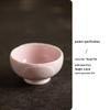 Ceramic Retro Master Cup: Personal Tea Brewing and Tasting Cup, Festive Wedding Red Design