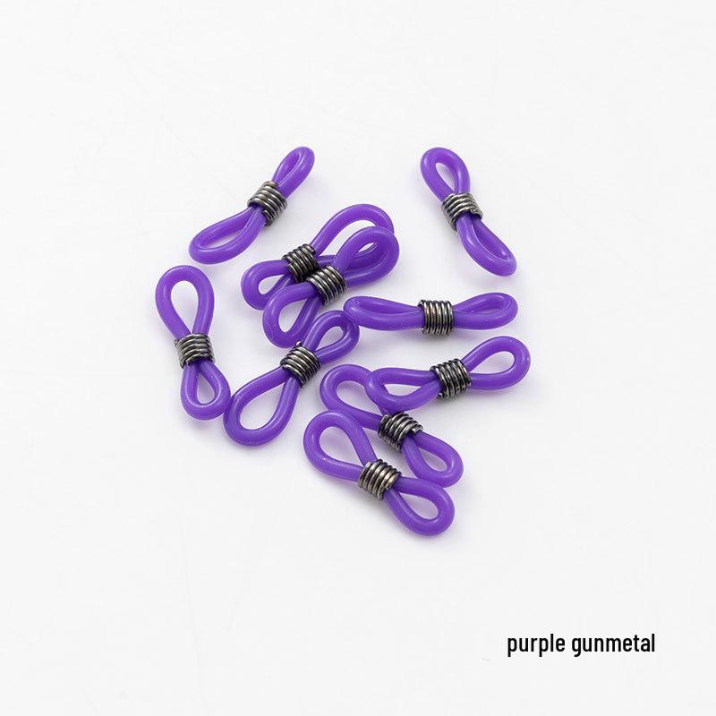 

Цветная силиконовая цепочка для очков - Нескользящий, Защищающий от потери аксессуар для маски и очков с соединительной пряжкой