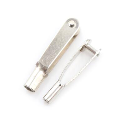 10 Stücke M2/M3 Metall Gabelkopf Chuck Rod Clamp Für Rc Flugzeug Auto Boot