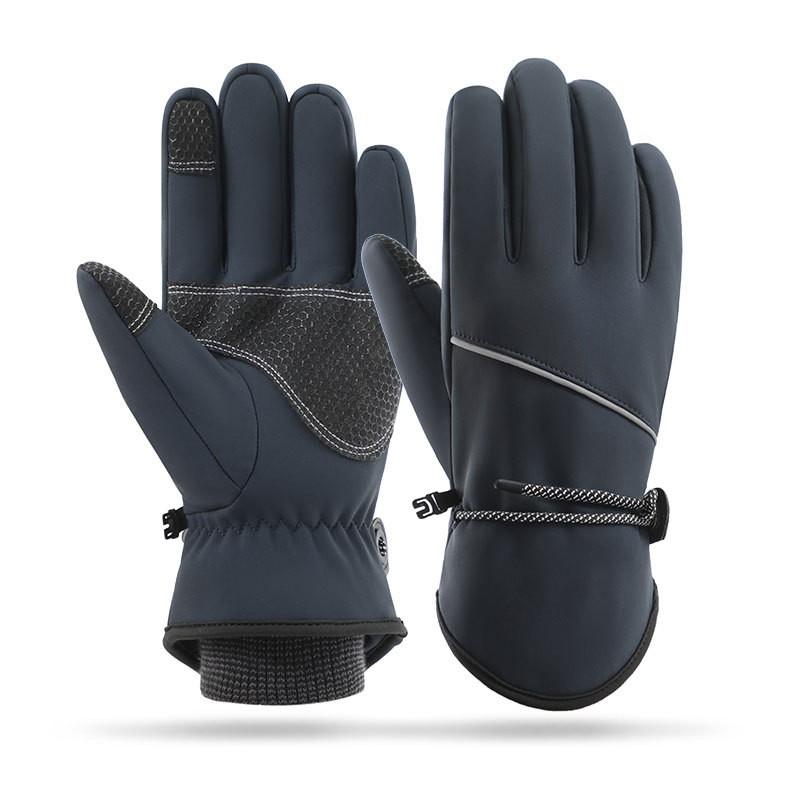 Winter Thermal Insulated Touchscreen Gloves Skiing Cycling Hiking Windproof Waterproof Mens Outdoor