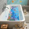 1pz Tappetino Extra Lungo per Vasca da Bagno a Fumetti 40x100cm Tappetino Antiscivolo per Vasche da Bagno Tappetini per Doccia con Ventose e Fori di Drenaggio