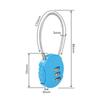 Digit Combination Lock Luggage Locks Suitcase Locks Featuring Code Child-Safe Cipher Lock Ideal For Gym Locker Travel Size Backpacks Drawer